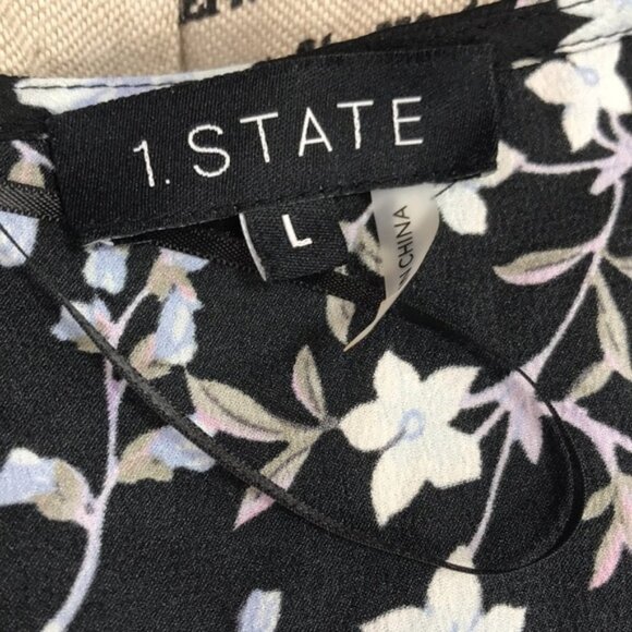 1.state Romantic Vines Jumpsuit - Picture 3 of 9